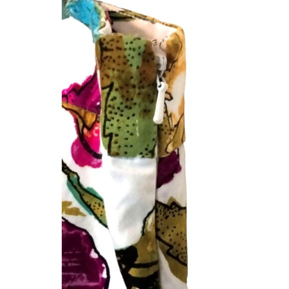 Lane Bryant Womens Floral Print Side Zipper Skirt Plus Size 26 - Picture 3 of 6